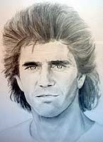 Mel Gibson au crayon