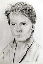 Michael J. Fox au crayon