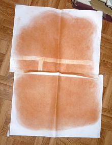 Copie du m�me style que le carbone, mais � l'aide de pigments